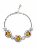 #B38 Citrine Goddess Bracelet (S925)