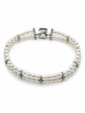 #B55 Double Strand Freshwater Pearl Bracelet