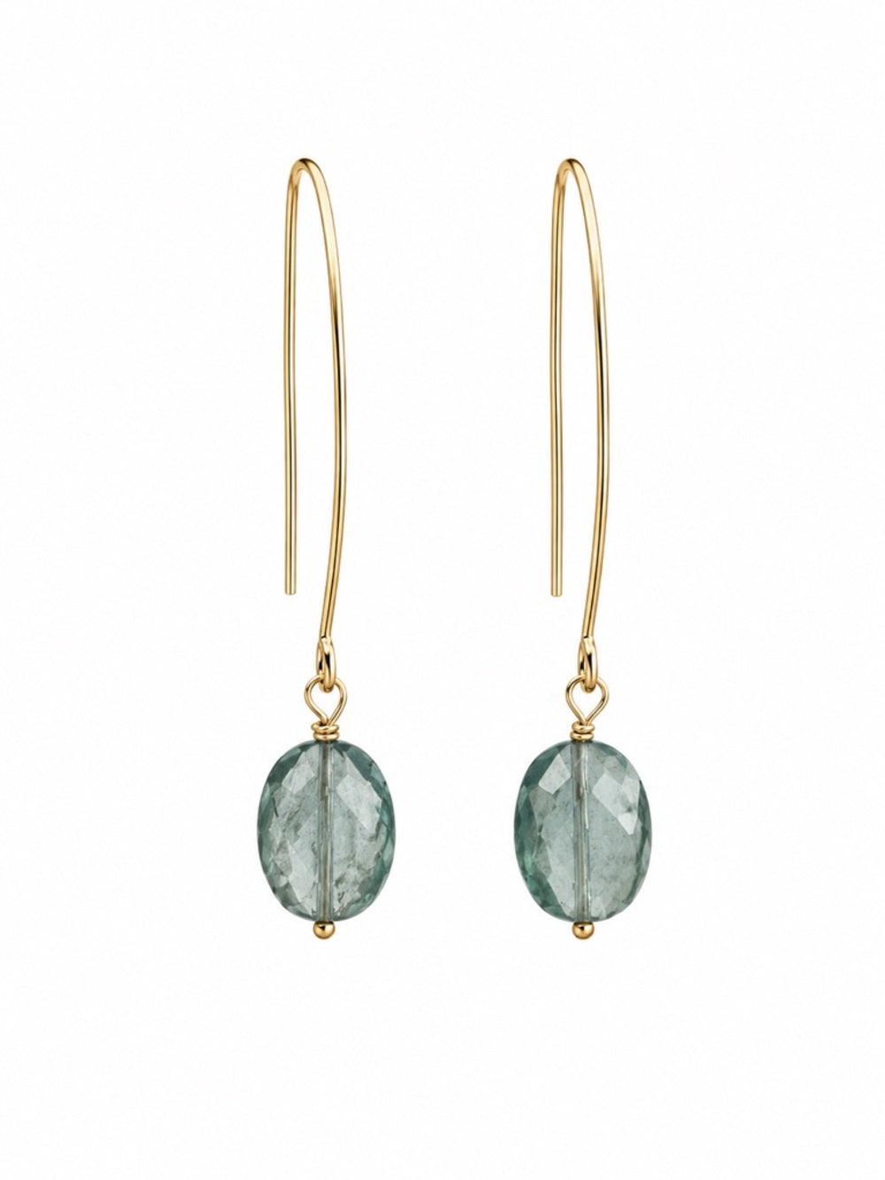 HT0066 Kyanite Gold Hook Threaders