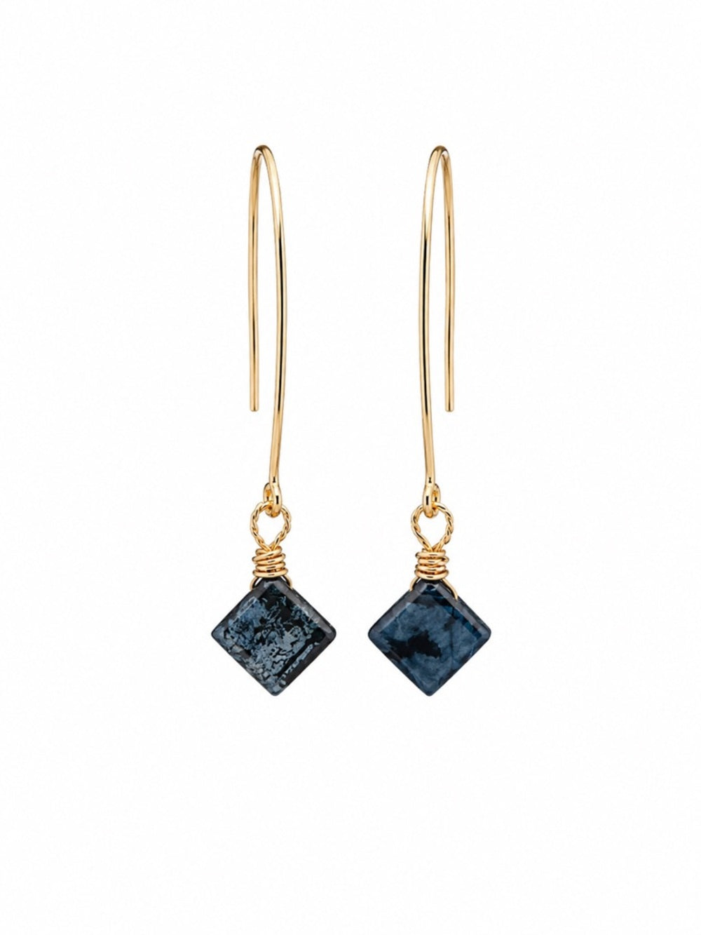 HT0040 Kyanite Gold Hook Threaders