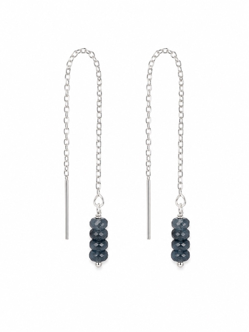 TH0050 Kyanite Threaders (S925)