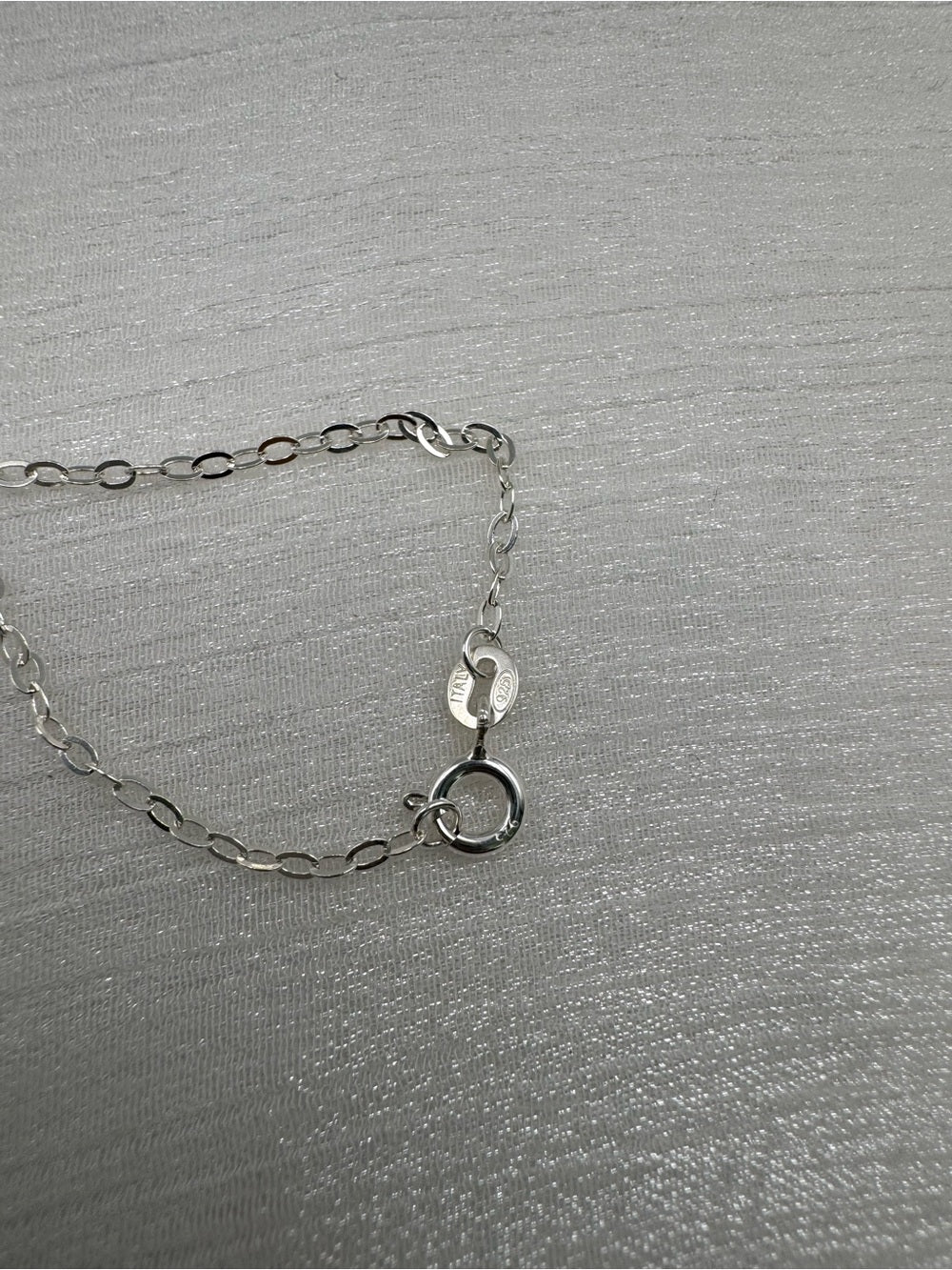 N0059 Tanzanite Rondelle Necklace (S925)