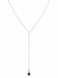 L0013 Sapphire Lariat (S925)