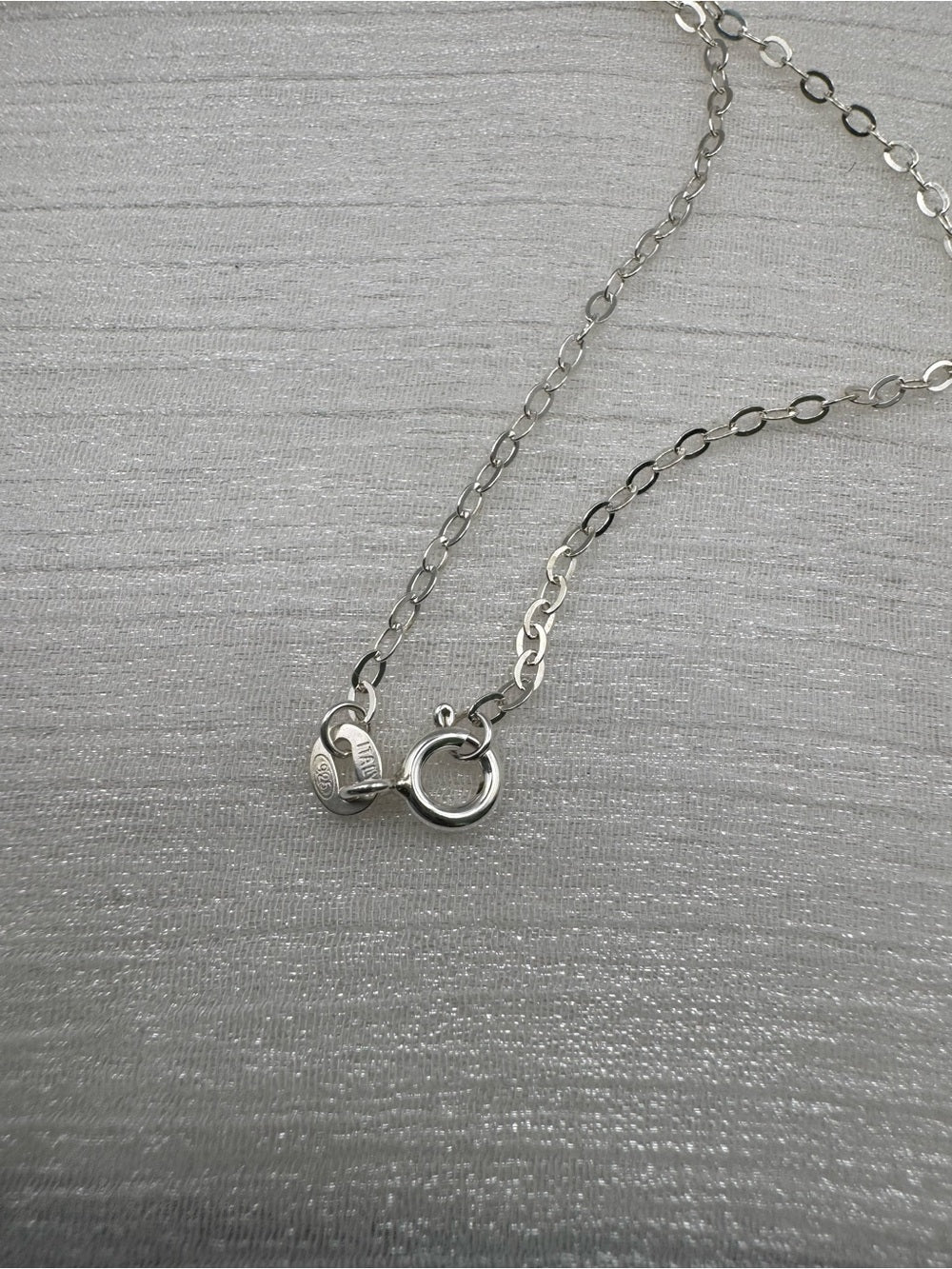 L0013 Sapphire Lariat (S925)