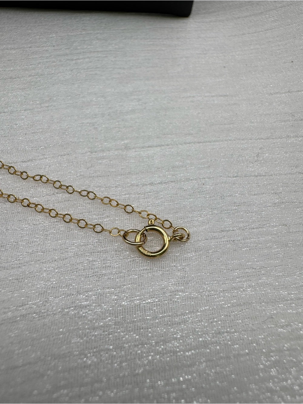 N0056 Crystal Quartz Gold Necklace