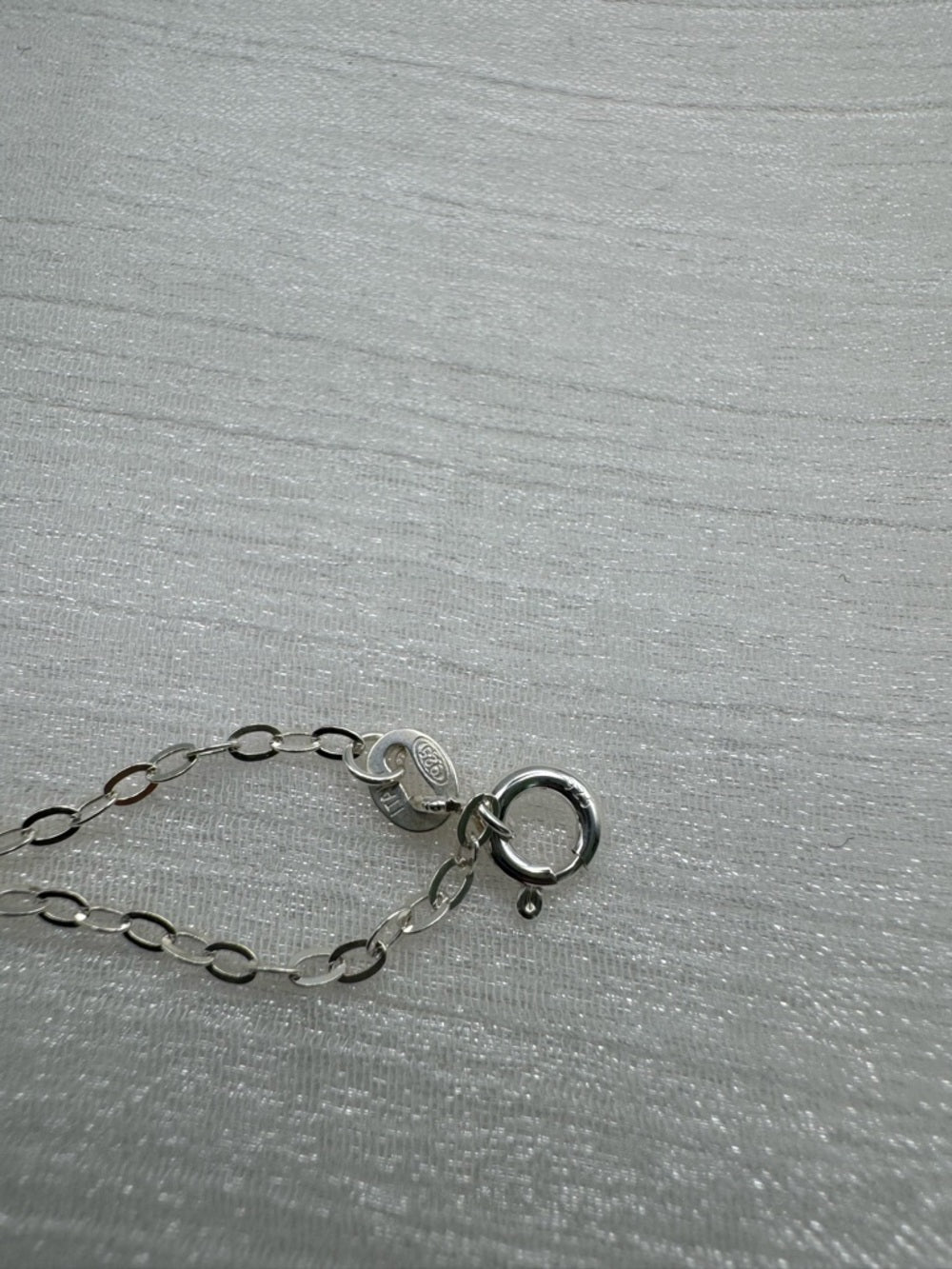N0090 Labradorite Bar Necklace (S925)