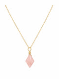 N0073 Brazilian Guava Quartz Necklace