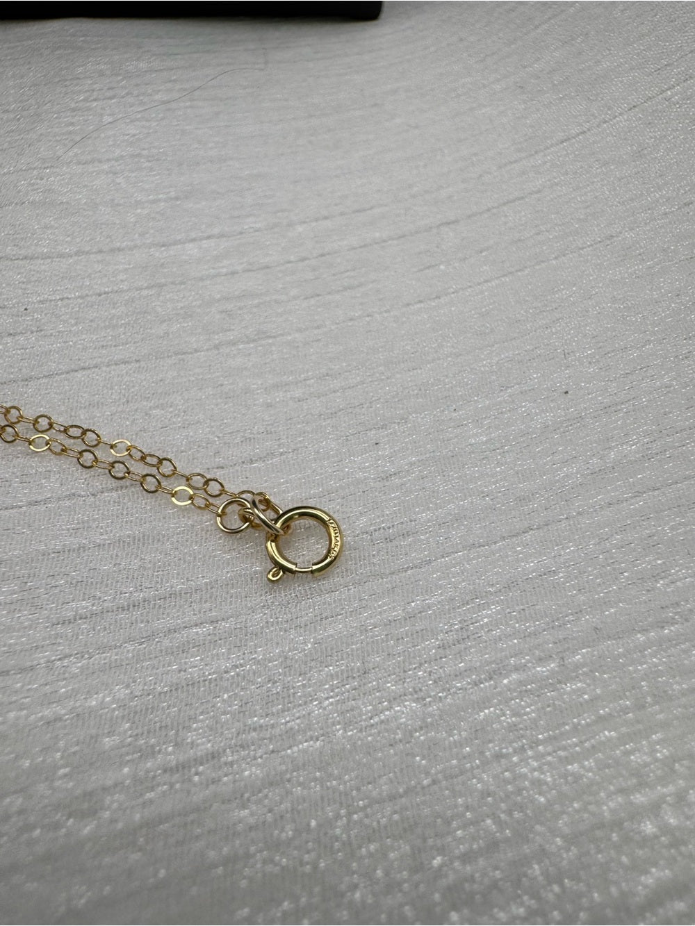 N0081 Blue Topaz Drop Necklace