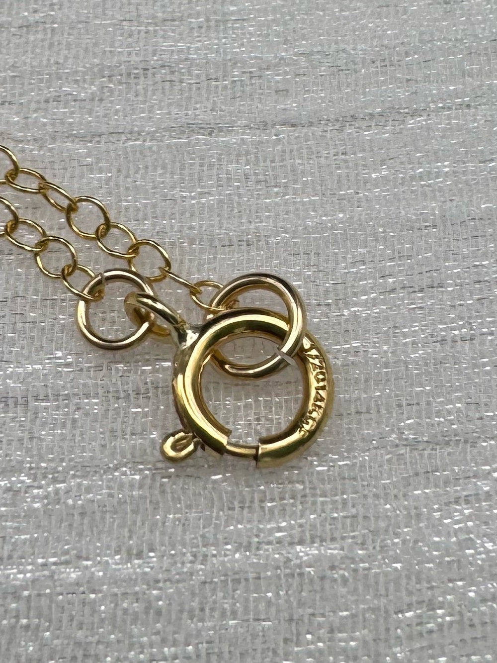 N0098 Tube Tourmaline Gold Necklace