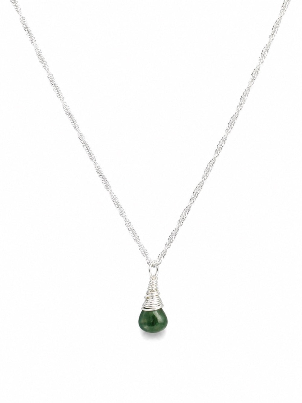 N0097 Tourmaline Necklace (S925)