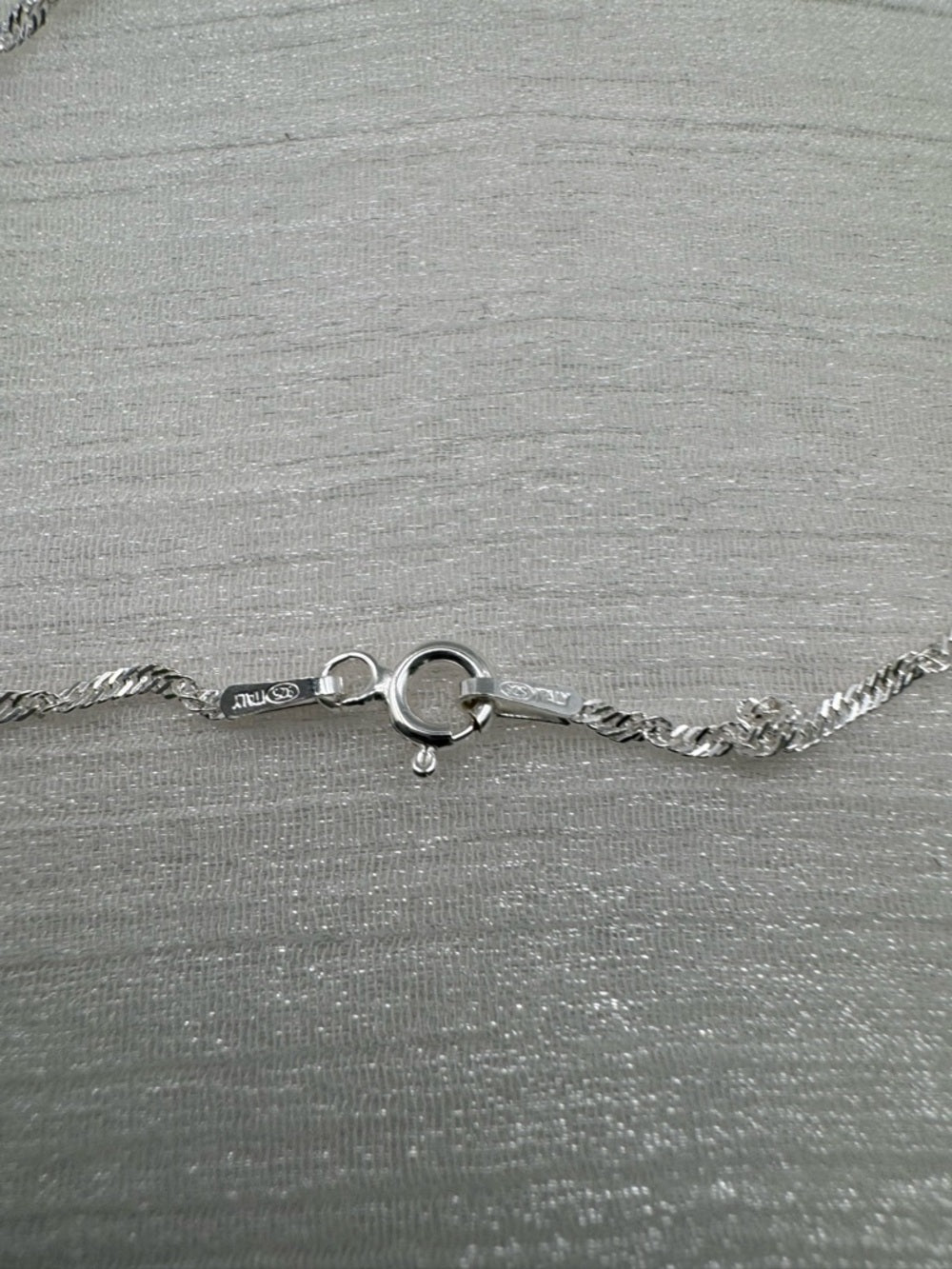 N0083 Blue Topaz Necklace (S925)