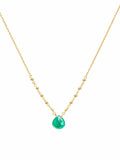 Chrysoprase Gold Filled Necklace