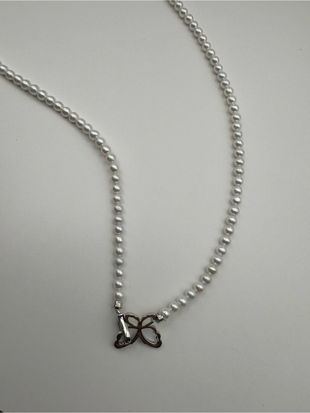 Seaside Pearl Cluster Necklace (N51)