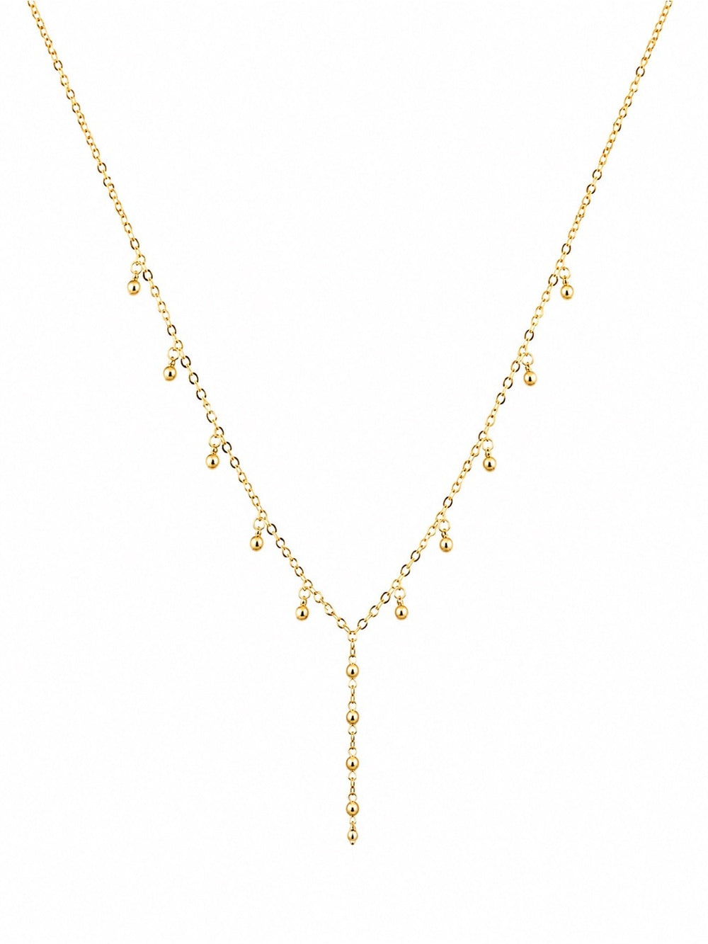 Gold Filled Lariat Necklace