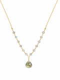 Labradorite Gold Filled Drop Necklace