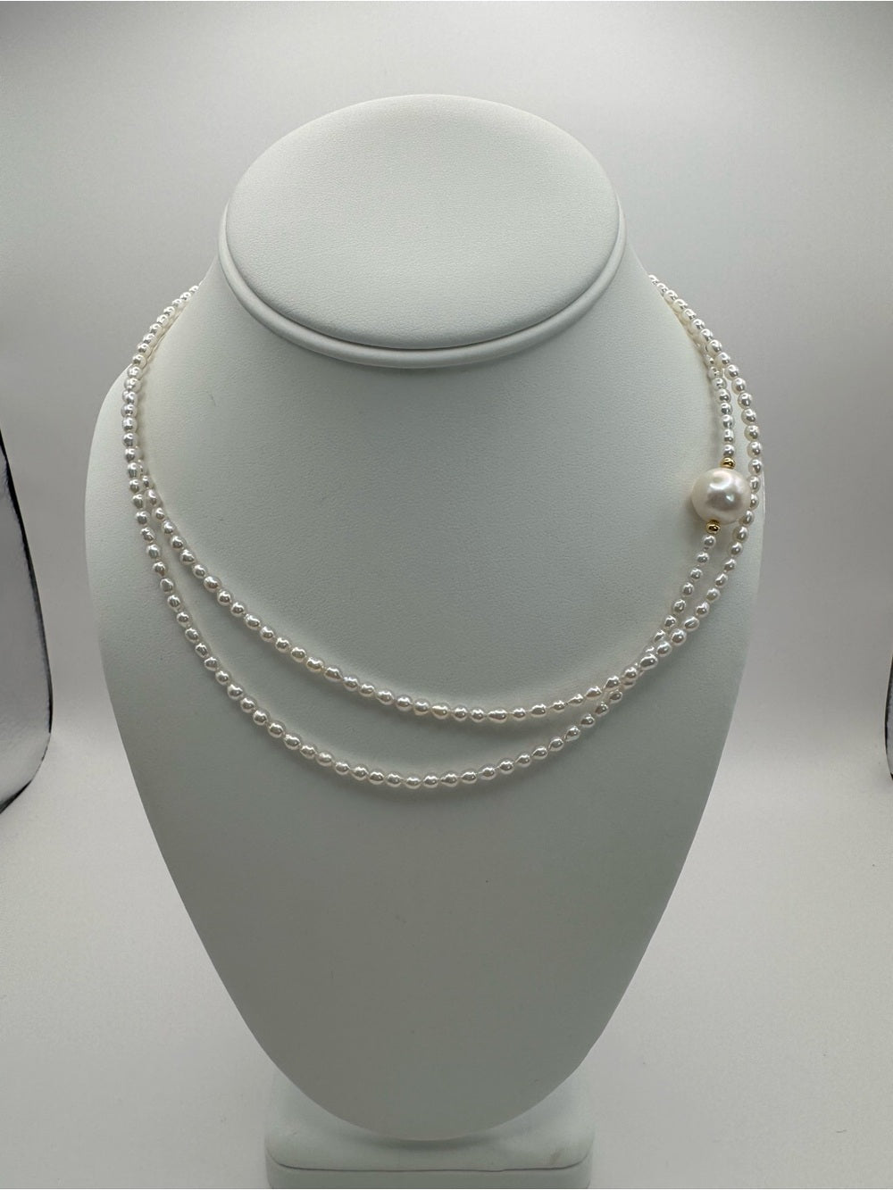 Coastal Pearl Layer Necklace (N57)