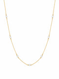 Clear Quartz Gold Filled Necklace
