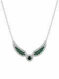 #N10 Jadeite Wings Necklace (S925)