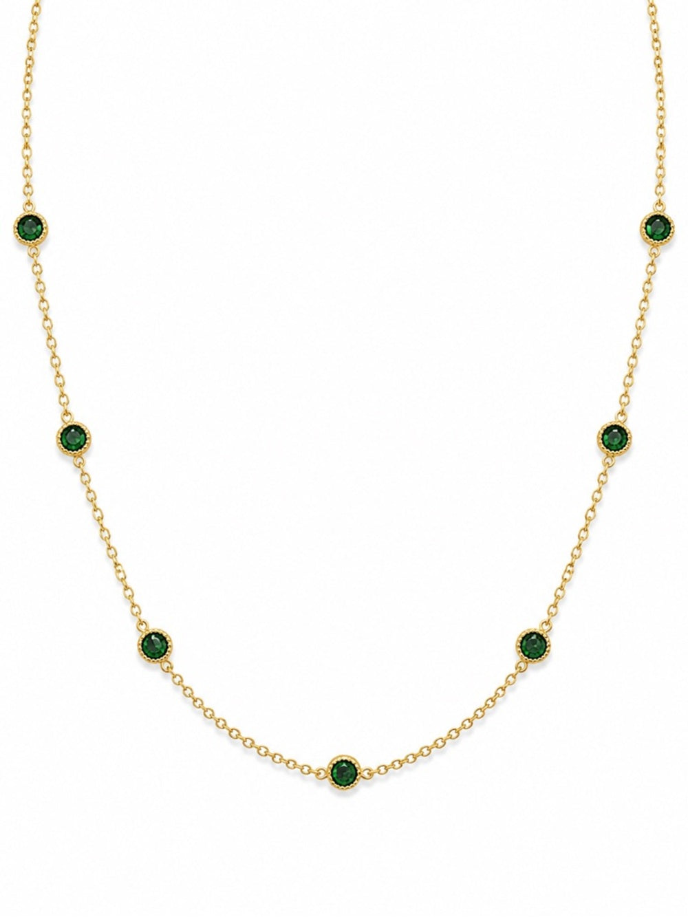 #N38 Jadeite Coin Station Necklace (S925)