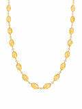 Oval Citrine Gold Filled Necklace