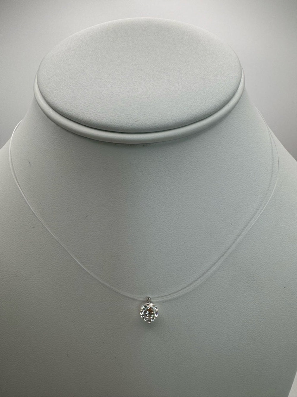 #N7 Crystal Floating Necklace