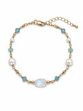 Moonlit Tide Gold Filled Bracelet
