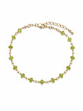 Peridot Gold Filled Bracelet