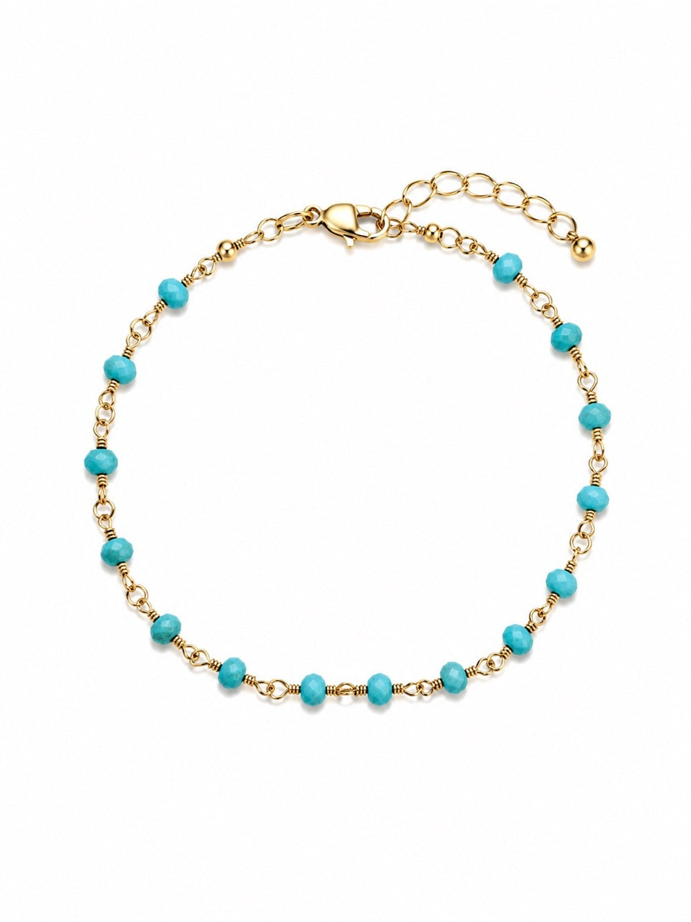 Turquoise Gold Filled Bracelet
