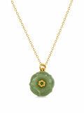 Jade Flower Pendant