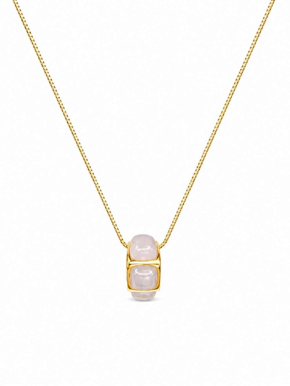Midnight Jade Barrel Pendant