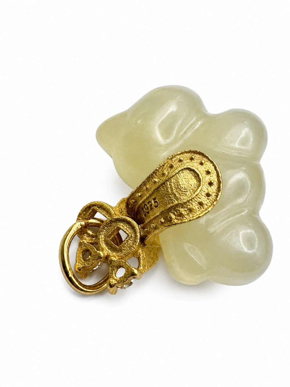 Jade Chubby Horse Pendant