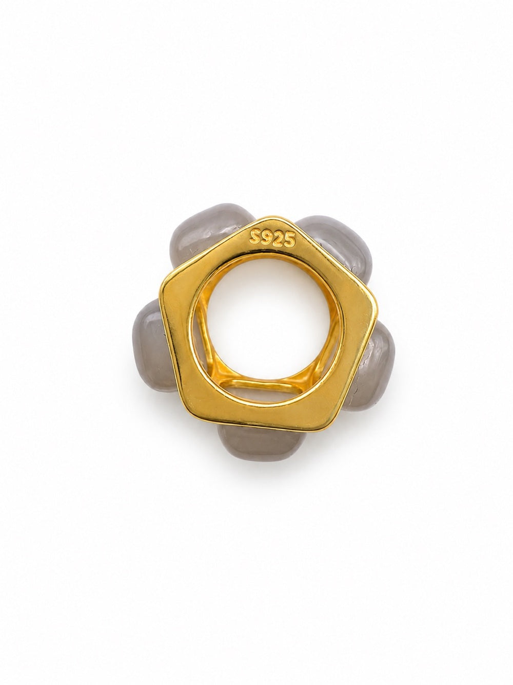 Midnight Jade Barrel Pendant
