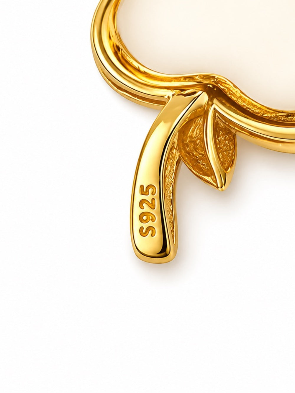 Jade Apple Pendant