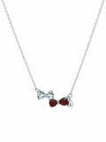 #N31 Double Bow Necklace (S925)