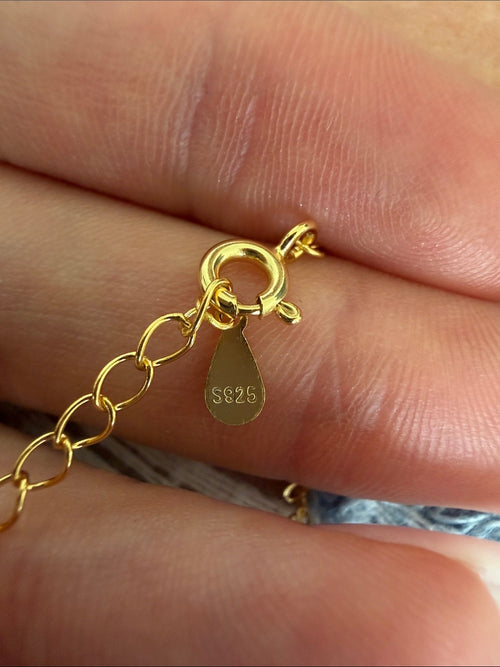 #N33 Citrine Vine Necklace (S925)