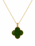 #P25 Jade Clover Pendant