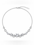 #N34 Clear Quartz Star Bracelet (S925)