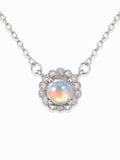 #N44 Madagascar Moonstone Necklace (S925)
