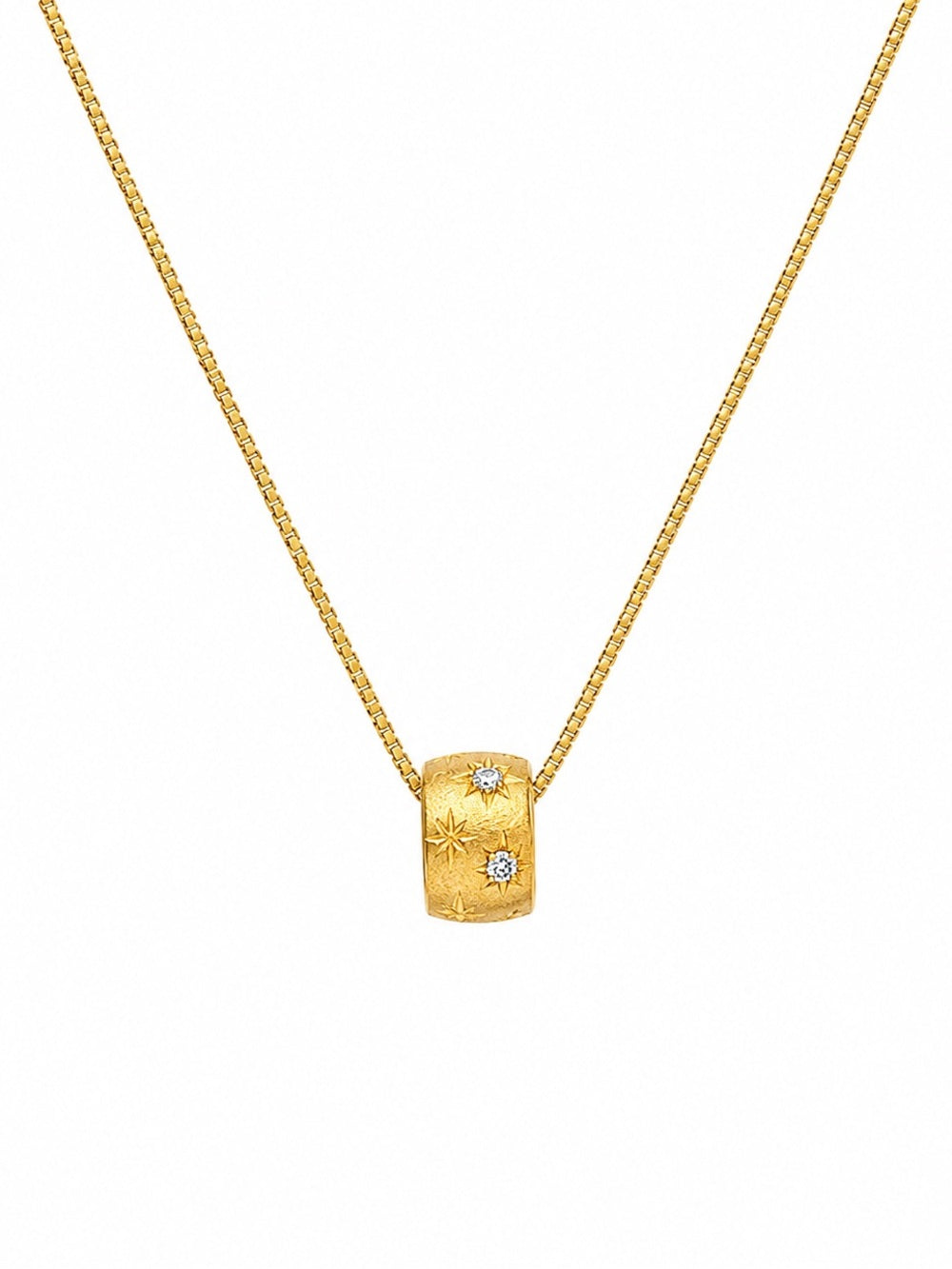 #P29 Celestial Barrel Pendant