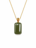 #P30 Jade Rectangle Pendant