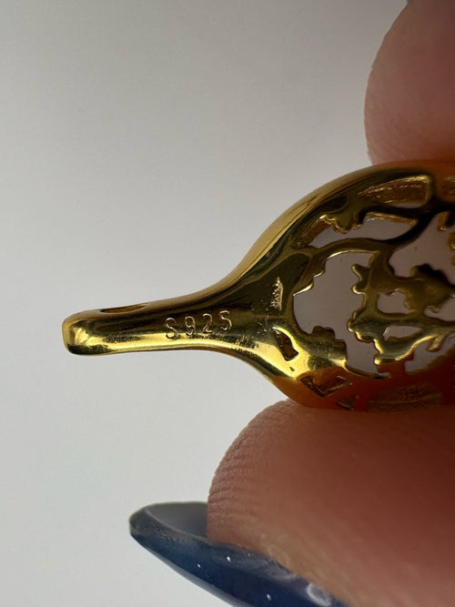 #P36 Jade Oval Pendant