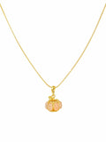 #P44 Jade Pumpkin Pendant
