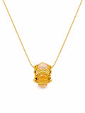 #P37 Multi-Jade Barrel Pendant