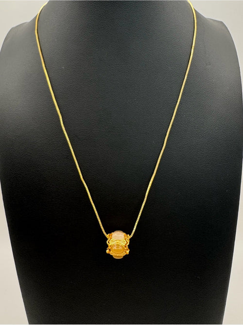 #P37 Multi-Jade Barrel Pendant