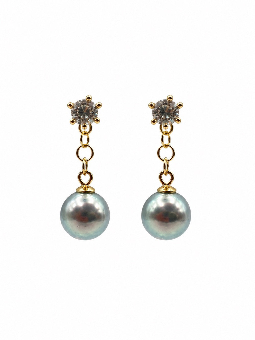 #E52 Nocturne Akoya Pearl Earrings