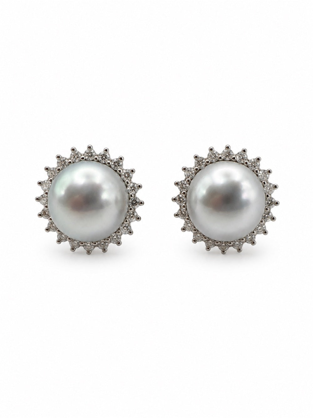 #E53 Akoya Pearl Burst Stud Earrings