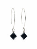 HP0070 Lotus Moss Kyanite Hoops