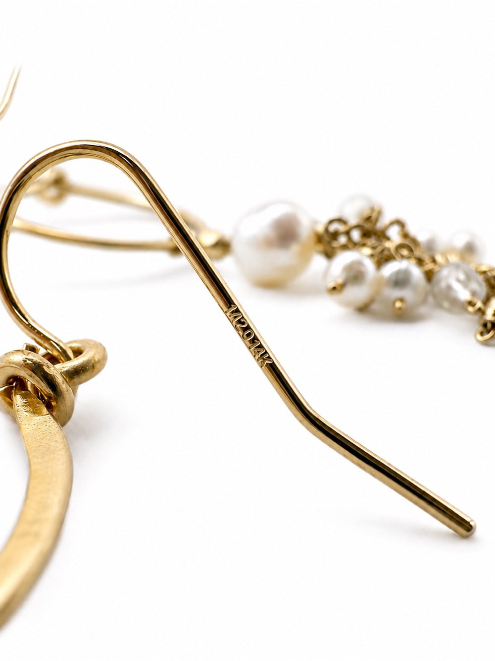 Mermaid Dream Drop 14k Goldfilled Earrings