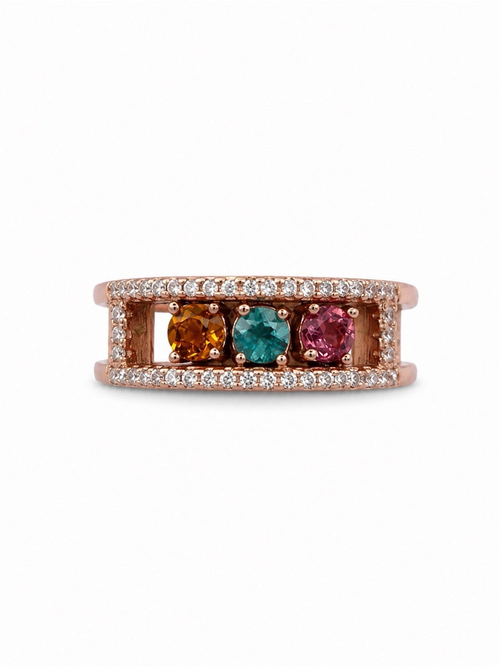 #R8 Tourmaline Chromatic Fidget Ring