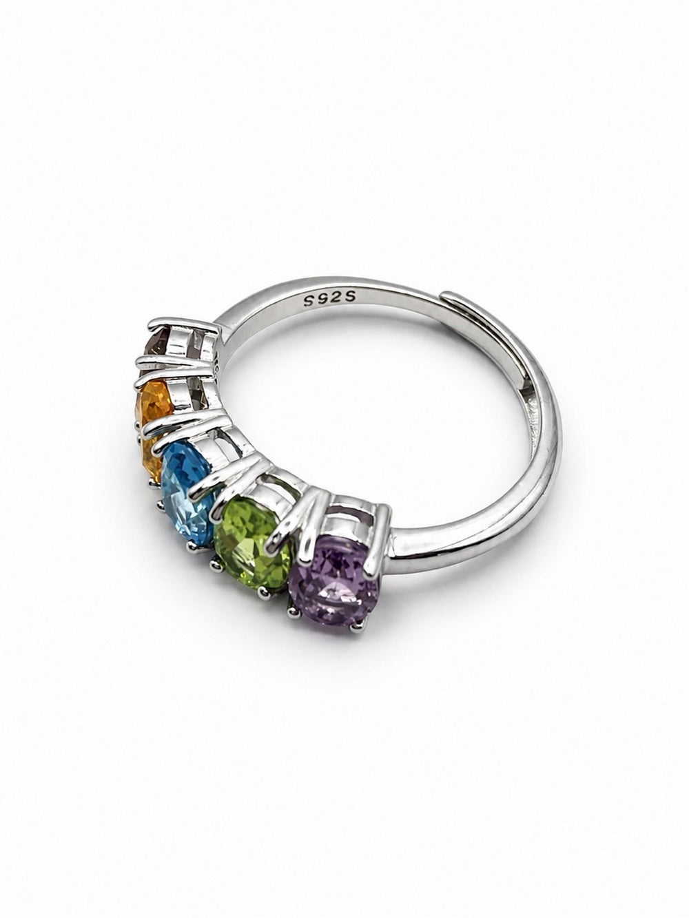 #R11 Rainbow Row Ring